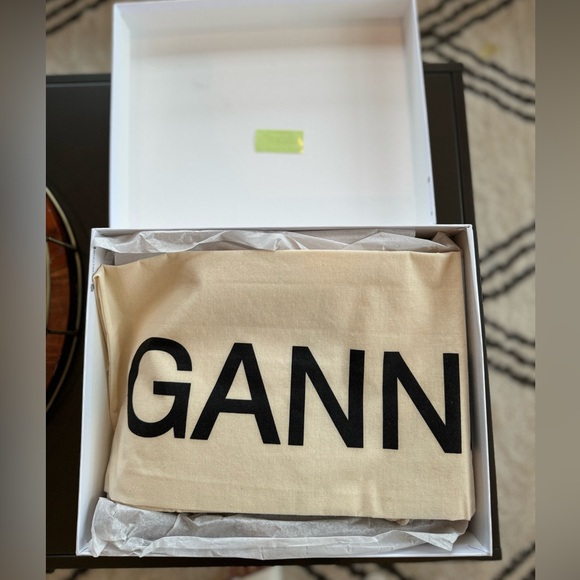 GANNI White & Pink Sporty Mix Cupsole Sneakers Size40 - Picture 10 of 11